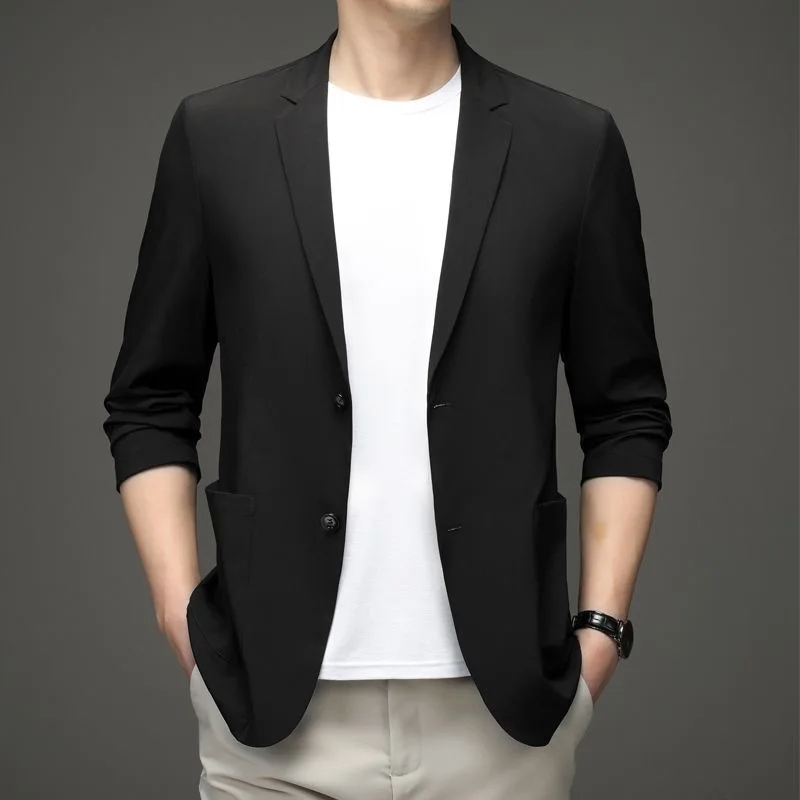 Men Formal Wear Summer - Nowe letnie męskie cienkie marynarki garnitur
