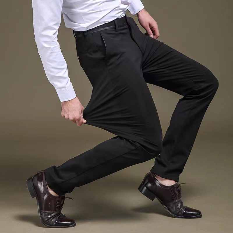 Men'S Used Formal Wear - Męskie letnie modne biznesowe długie spodnie