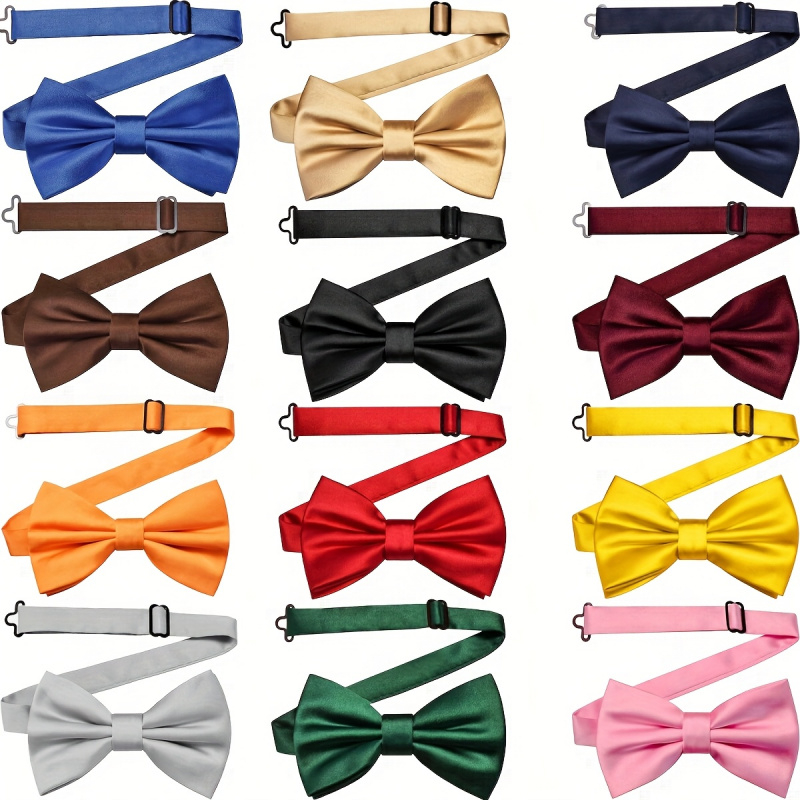 Men'S Formal Wear Bow Ties - Regulowane muchy męskie i damskie -