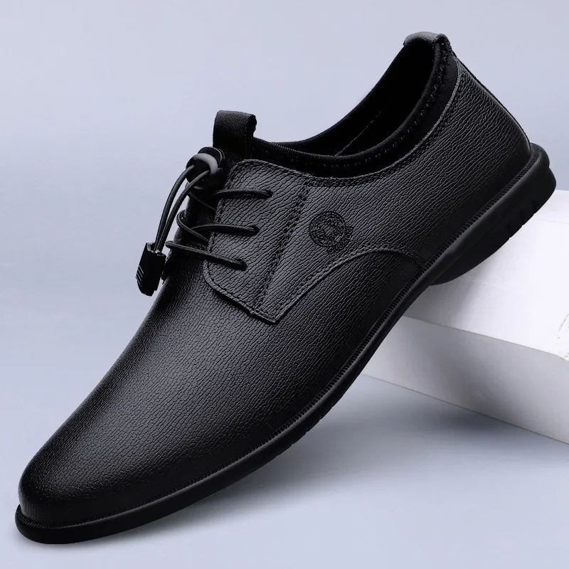 Men'S Formal Office Wear Shoes - XIHAHA Męskie buty skórzane Oddychające miękkie