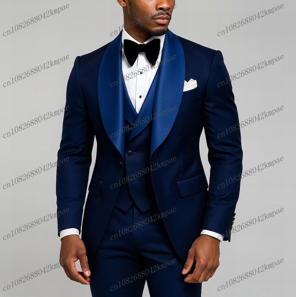 Nowy Granatowy Garnitur Męski  – Men'S Used Formal Wear recenzja i cena