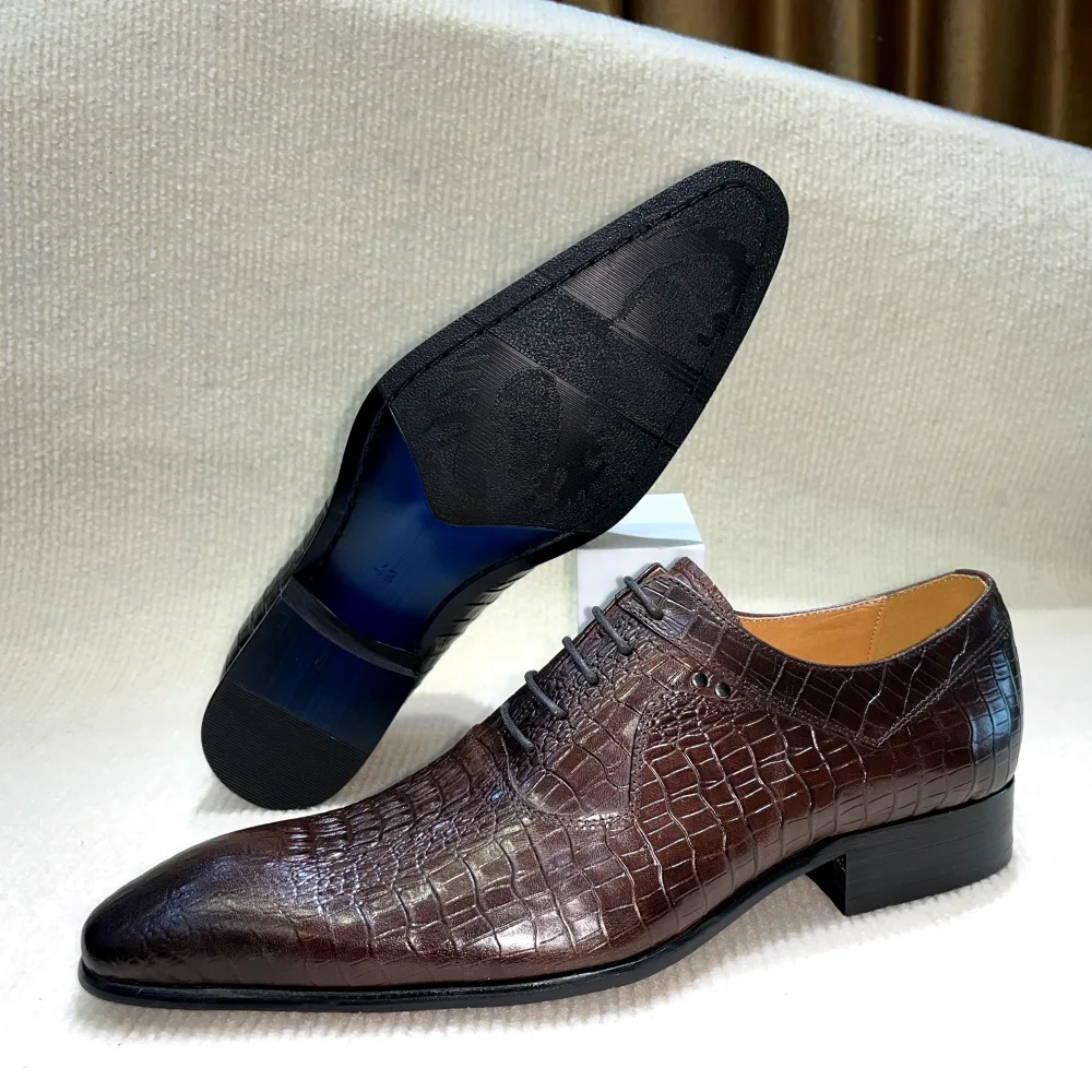Włoskie luksusowe męskie buty  – Men'S Formal Office Wear Shoes recenzja i cena