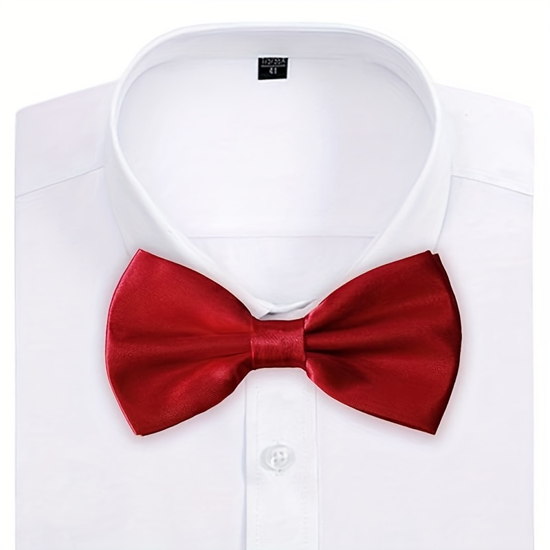 8 szt./12 szt. Męskie bordowe  – Men'S Formal Wear Bow Ties recenzja i cena