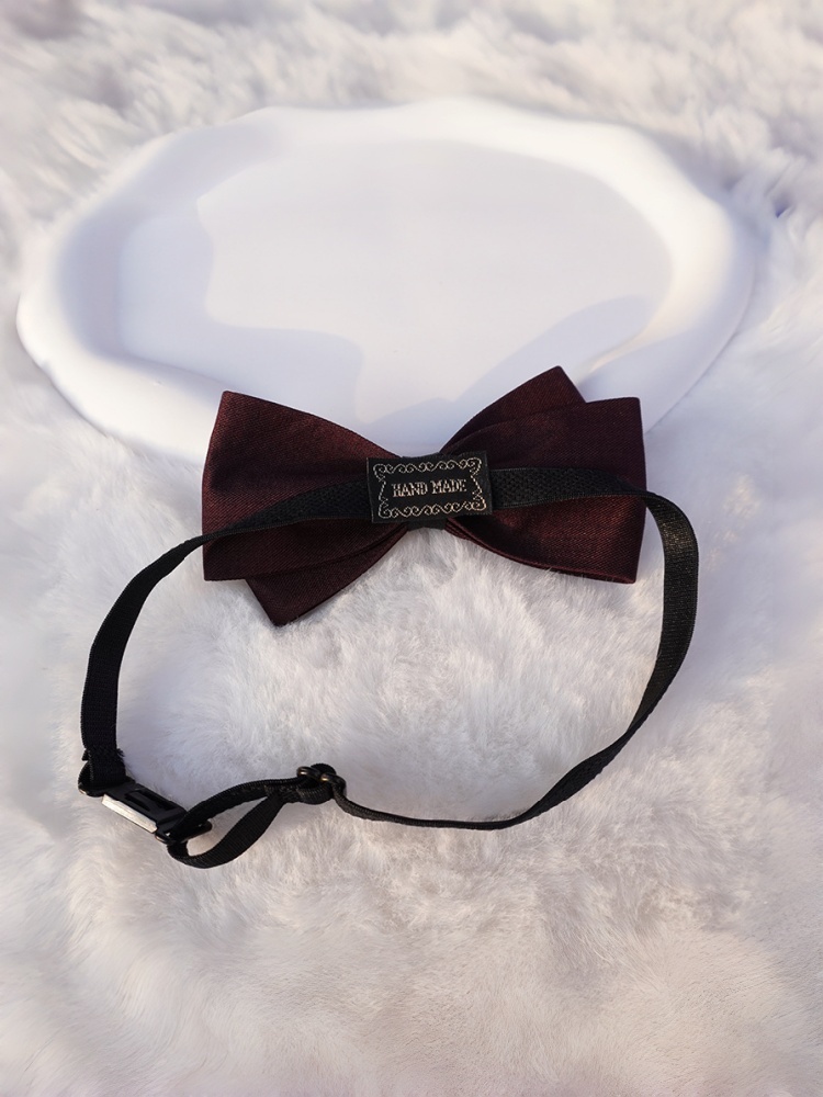 Burgundowa dwuwarstwowa matowa – Men'S Formal Wear Bow Ties recenzja i cena