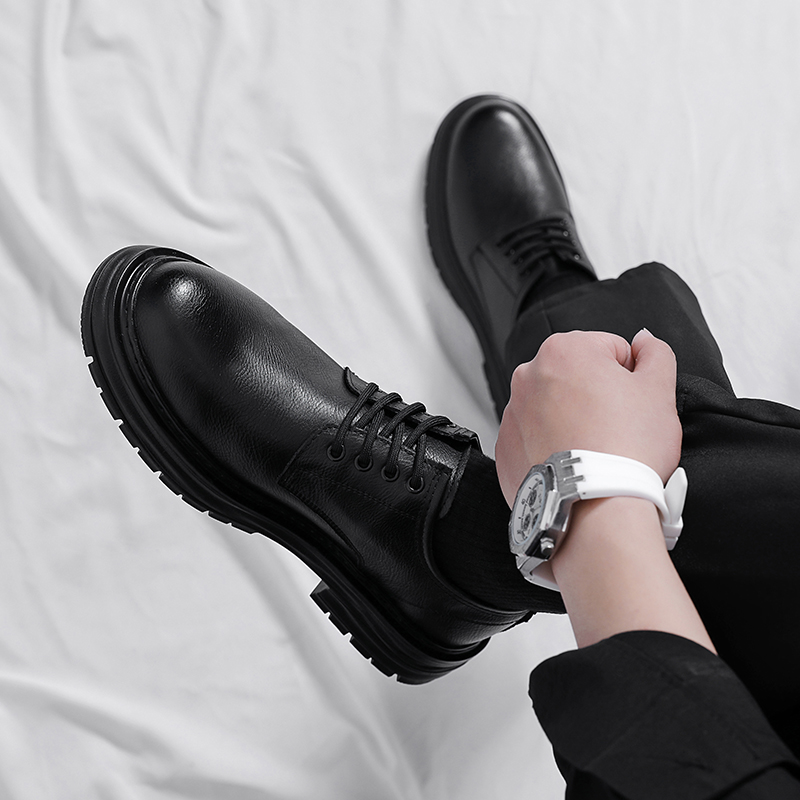 Męskie skórzane buty biznesowe – Formal Men Daily Wear Footwear recenzja i cena