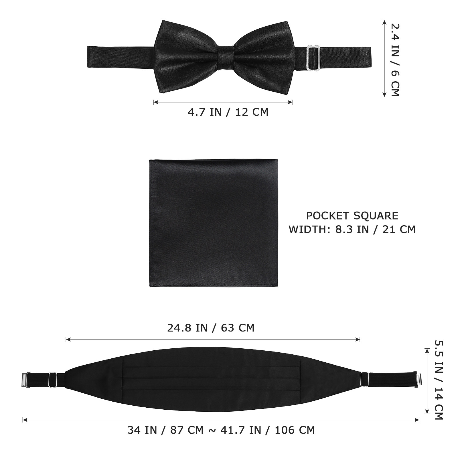 1 zestaw wysokiej jakości poli – Men'S Formal Wear Bow Ties recenzja i cena
