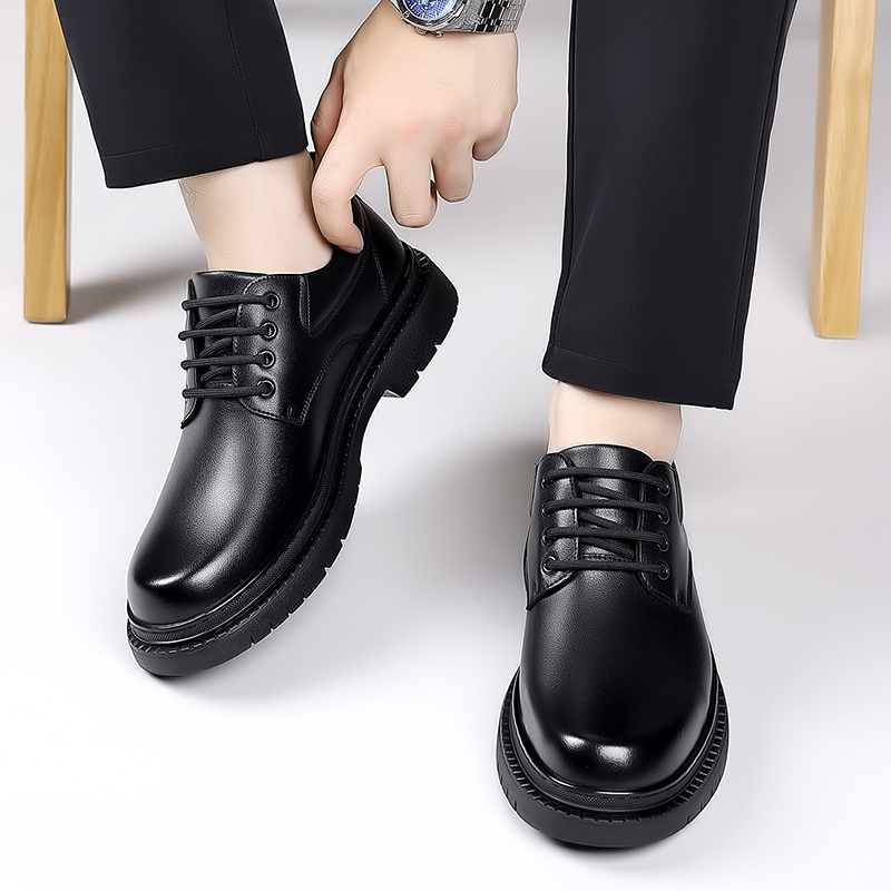 Eleganckie skórzane buty męski – Formal Men Daily Wear Footwear recenzja i cena