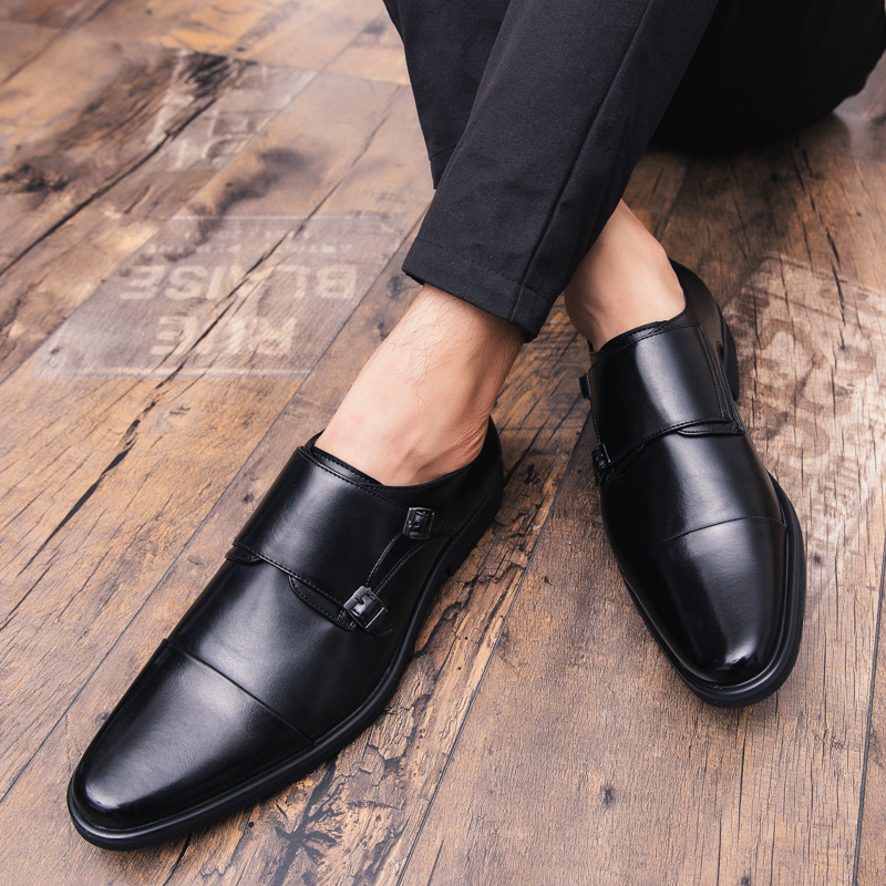 Nowe męskie oksfordy czarne i  – Men'S Formal Office Wear Shoes recenzja i cena