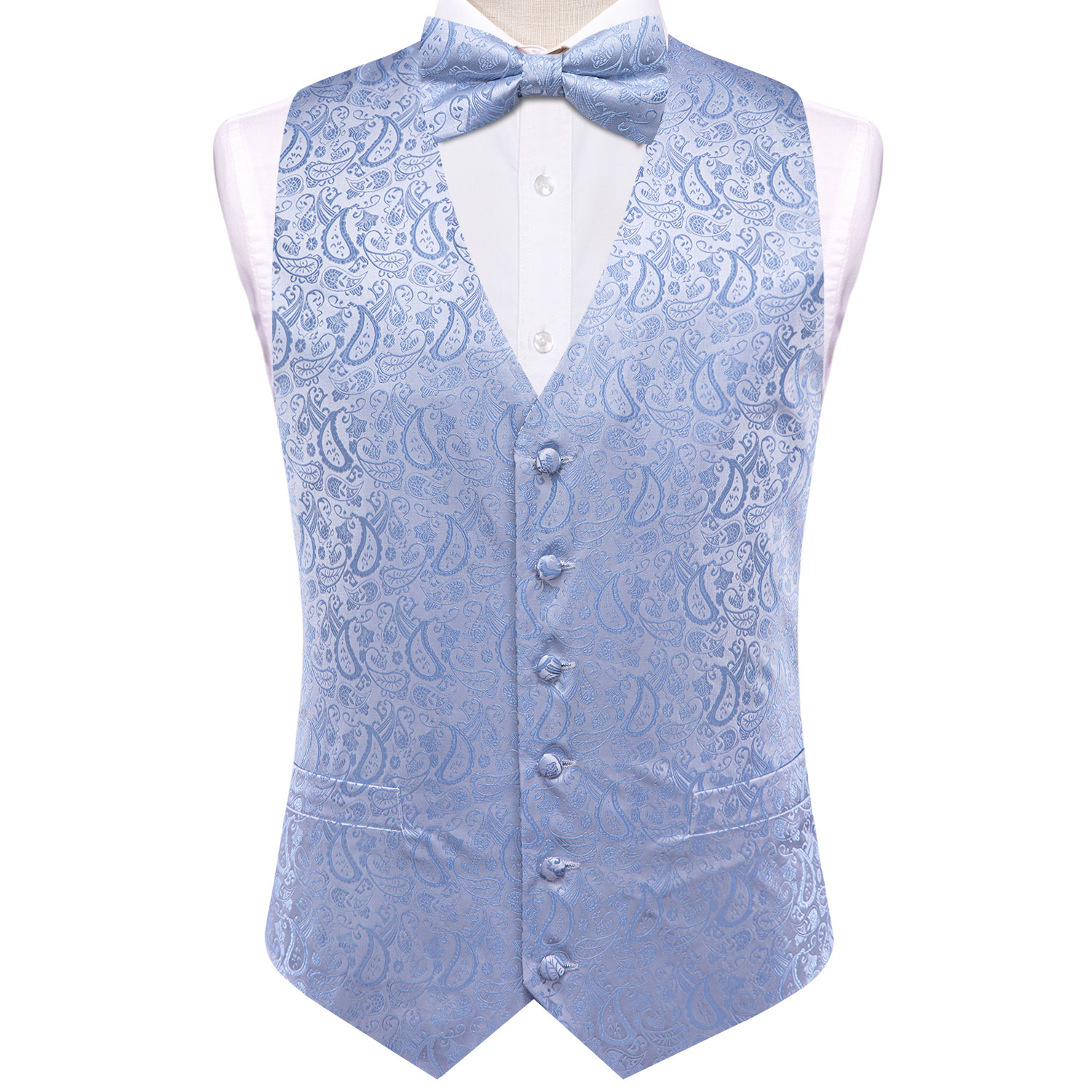 Męska kamizelka smokingowa - w – Formal Vest Waistcoat recenzja i cena