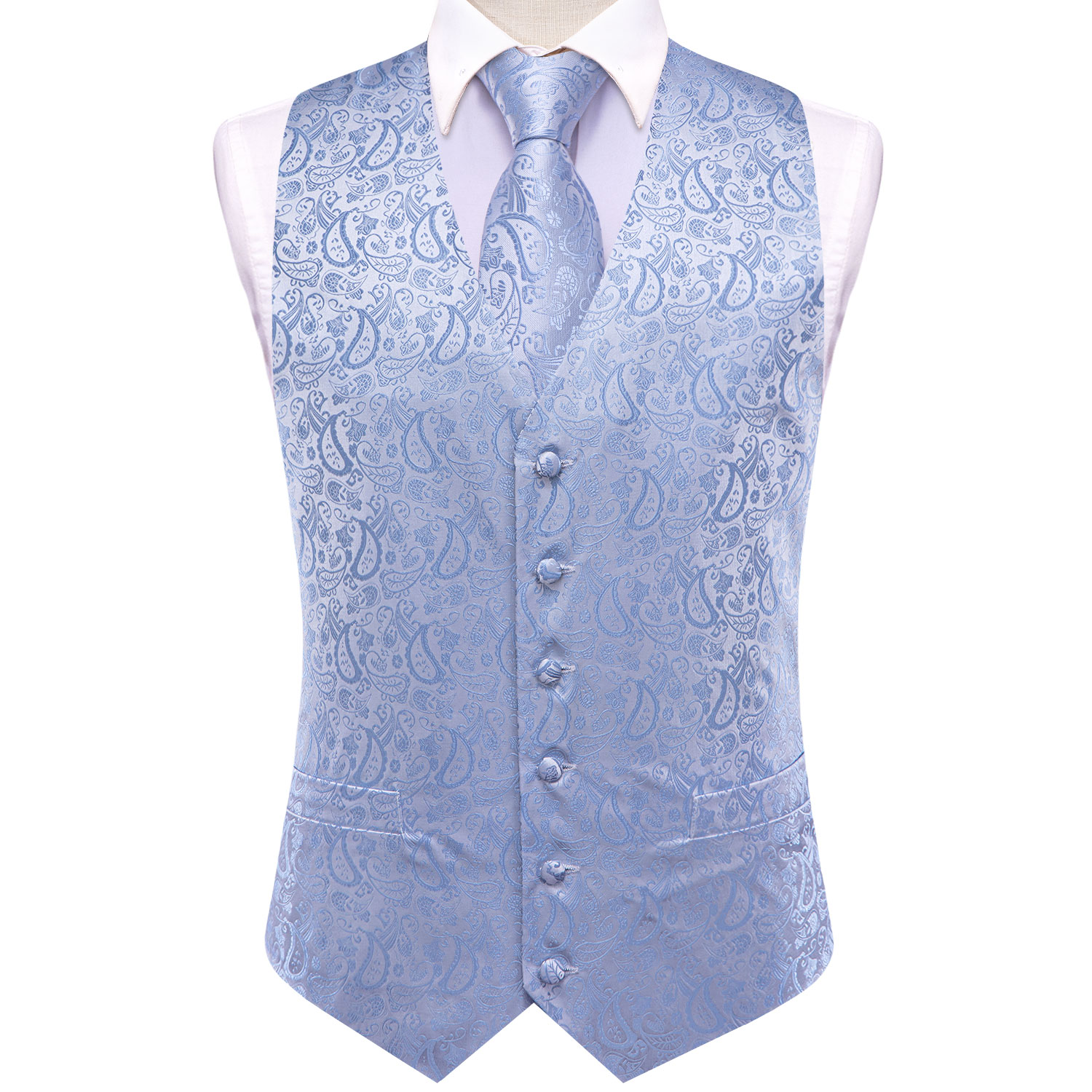 Męska kamizelka smokingowa - w – Formal Vest Waistcoat recenzja i cena