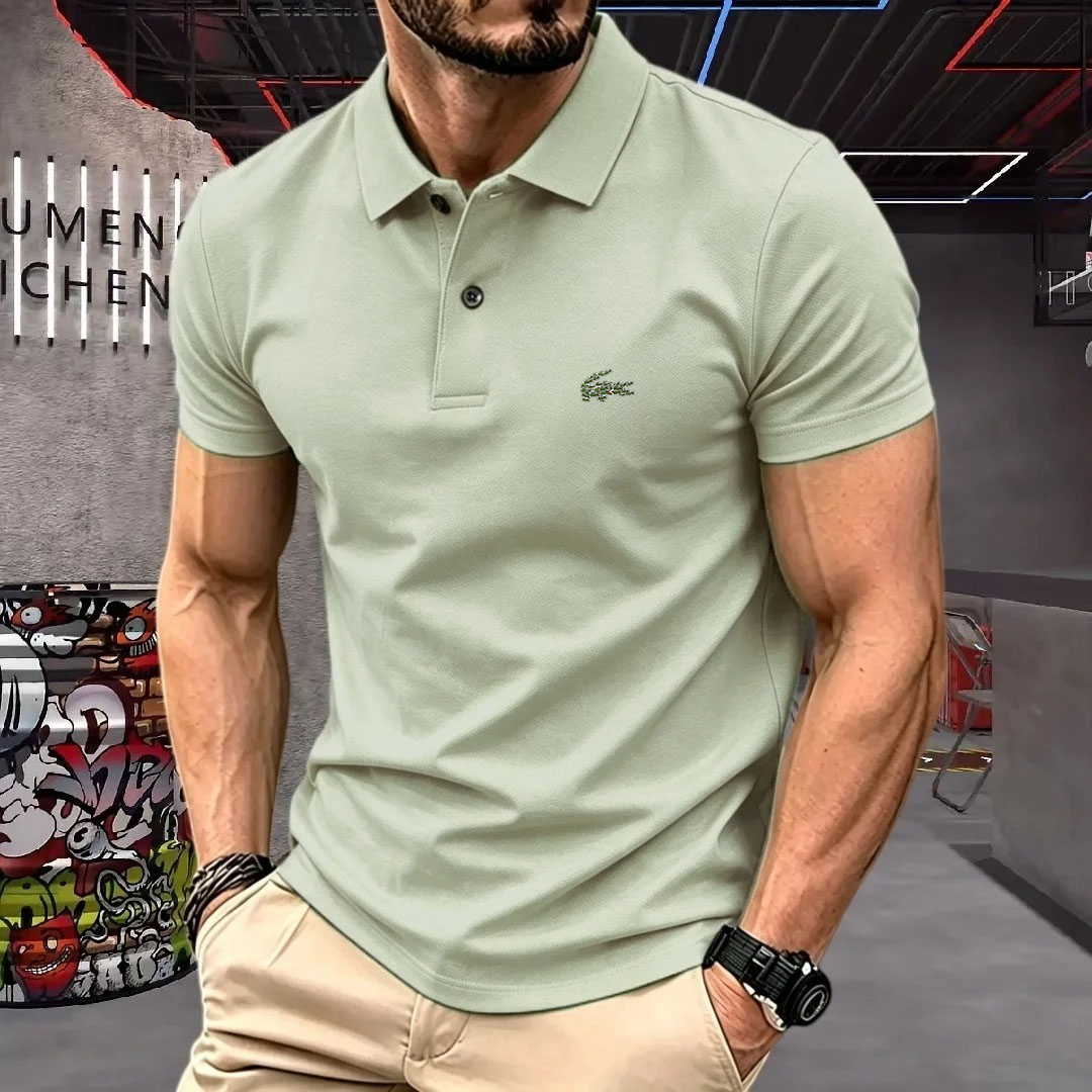 Męska koszulka polo z krótkim  – Men'S Used Formal Wear recenzja i cena