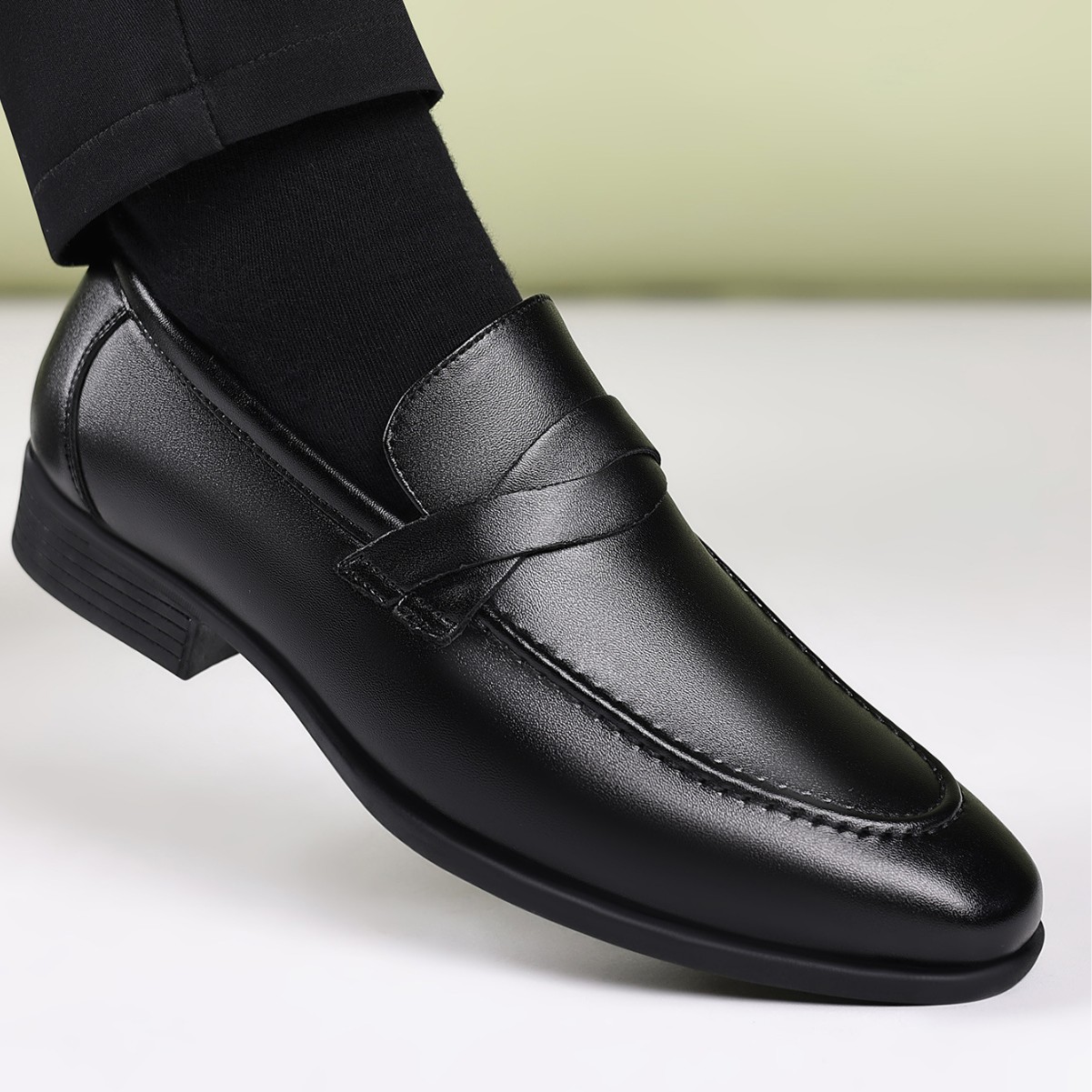 Męskie skórzane buty do stroju – Men'S Formal Office Wear Shoes recenzja i cena