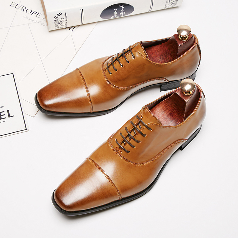 Męskie buty wizytowe skórzane  – Men'S Used Formal Wear recenzja i cena