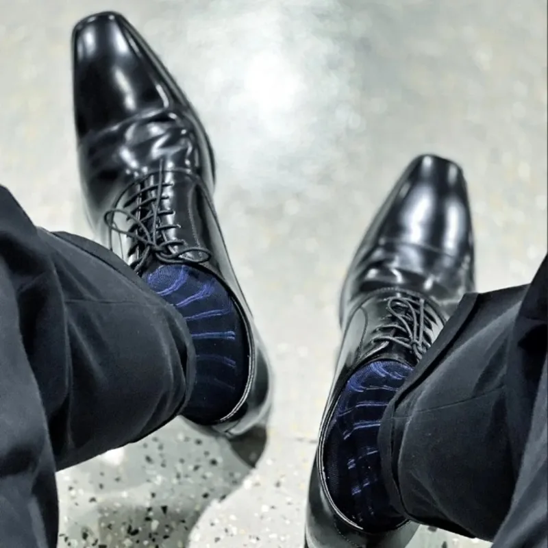 Męskie skarpetki w paski, ultr – Men'S Used Formal Wear recenzja i cena