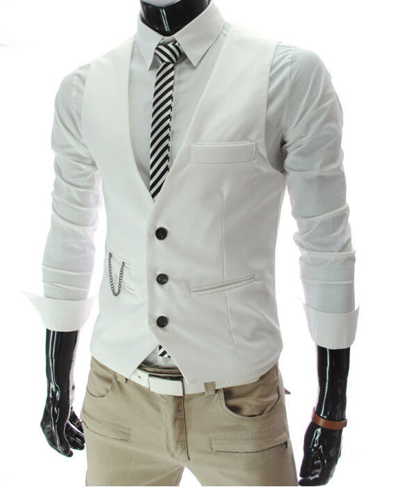 2026 Nowa Szara Kamizelka Garn – Formal Vest Waistcoat recenzja i cena