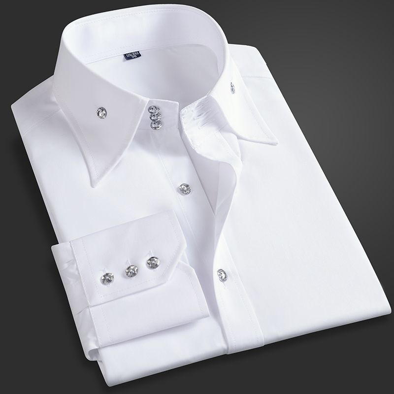 Męska koszula wizytowa na wios – Men Formal Wear Summer recenzja i cena