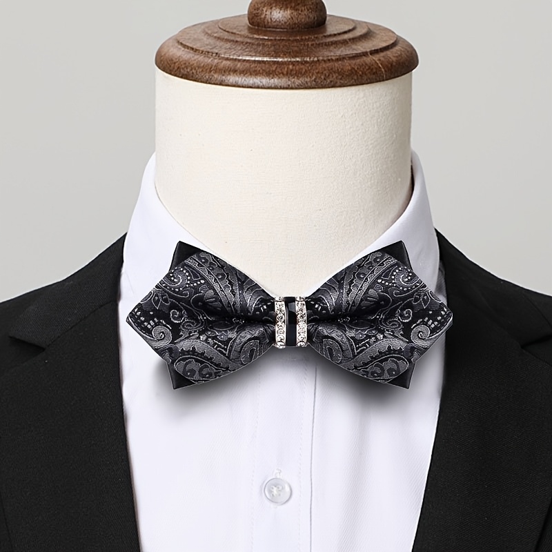 Męska żakardowa satynowa mucha – Men'S Formal Wear Bow Ties recenzja i cena