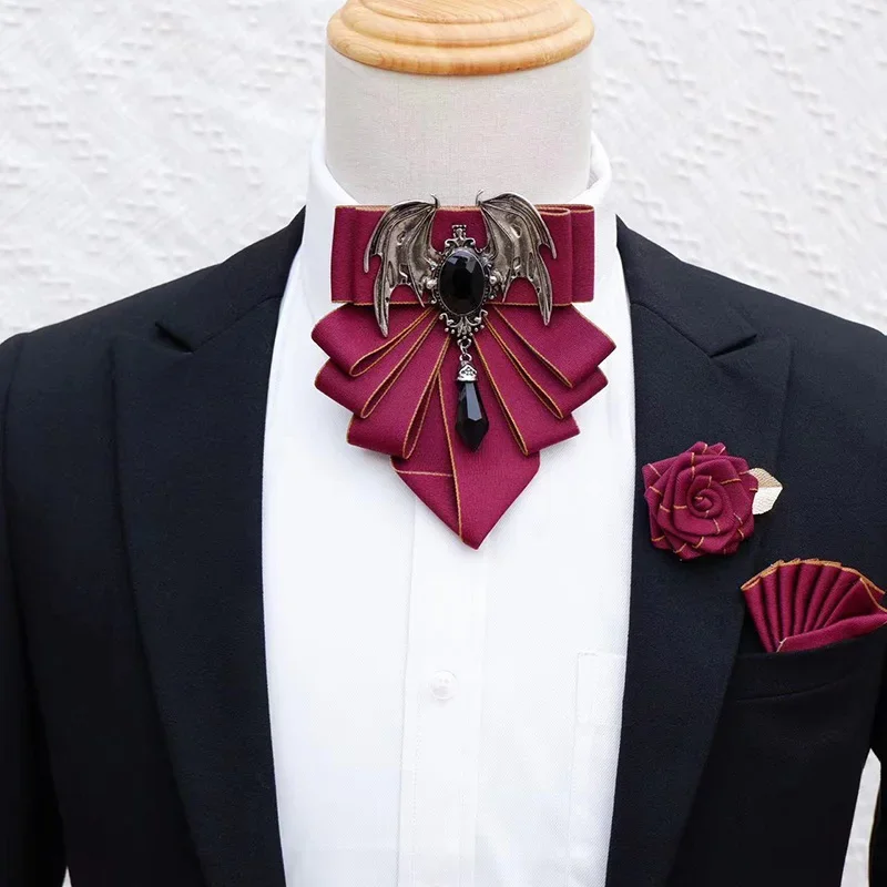 Męska muszka broszka zestaw br – Men'S Formal Wear Bow Ties recenzja i cena