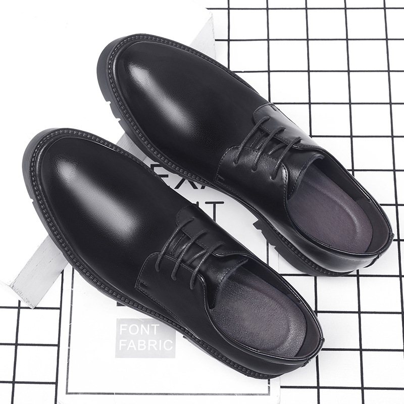 Męskie czarne skórzane sznurow – Men'S Formal Office Wear Shoes recenzja i cena