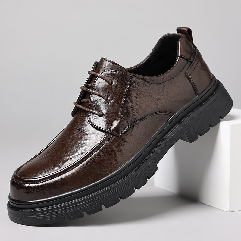 Męskie skórzane buty do noszen – Men'S Formal Office Wear Shoes recenzja i cena