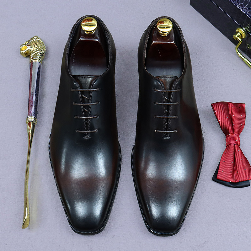 Męskie buty Oxford ze skóry na – Men'S Formal Office Wear Shoes recenzja i cena