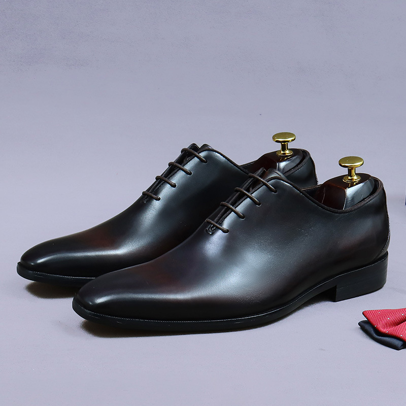 Męskie buty Oxford ze skóry na – Men'S Formal Office Wear Shoes recenzja i cena